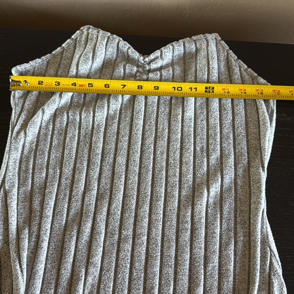 SHEIN Women’s Dress And Cardigan Set Brushed Ribbed Knit heather gray size XL - Picture 13 of 14